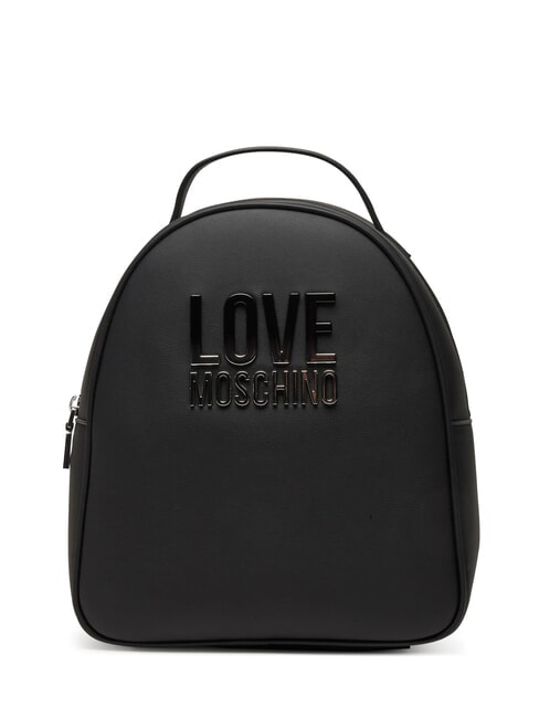 LOVE MOSCHINO BACKPACK Plecak Czarny/Czarny - Torby damskie