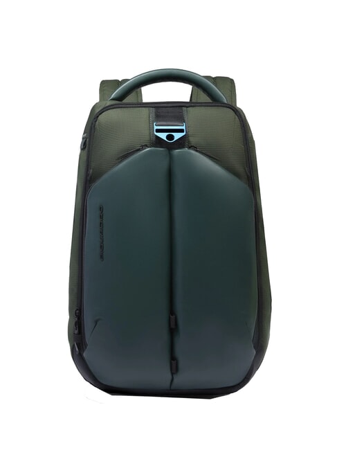 PIQUADRO PQ-EARTH Plecak na laptopa 14" ZIELONY - Plecaki na laptopa do pracy