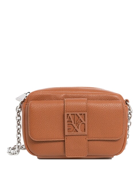 ARMANI EXCHANGE SUSIE SOFT Mała torba na ramię whisky - Torby damskie