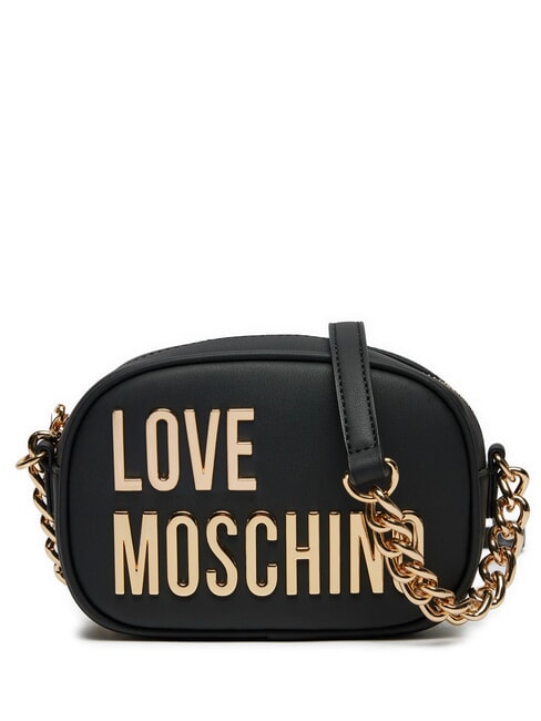 LOVE MOSCHINO BOLD LOVE Mała torba na ramię Czarny - Torby damskie