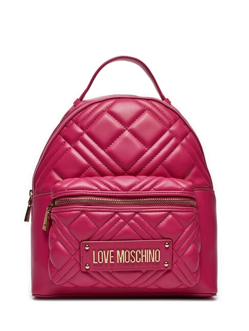 LOVE MOSCHINO QUILTED  Plecak damski magenta - Torby damskie
