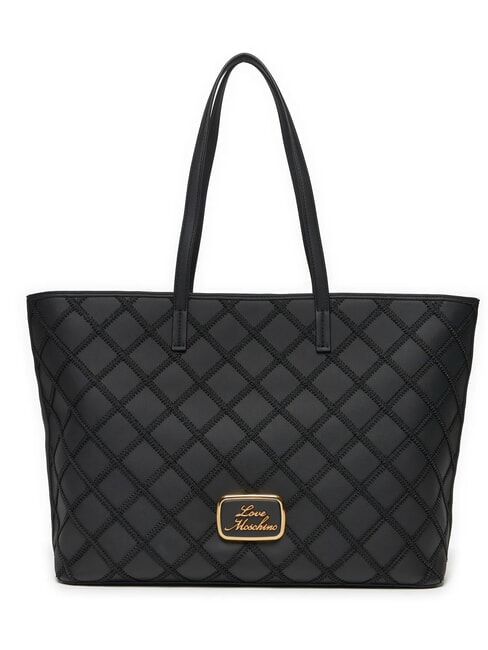LOVE MOSCHINO LADY LACE  Kupujący na ramieniu Czarny - Torby damskie