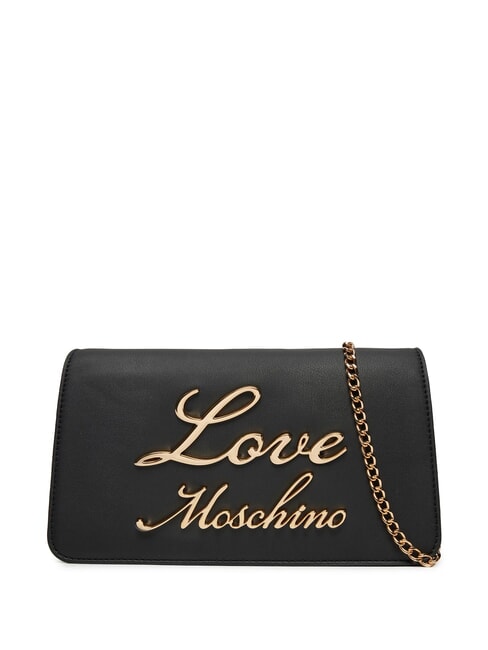 LOVE MOSCHINO SMART DAILY Chain Mała torba na ramię Czarny - Torby damskie