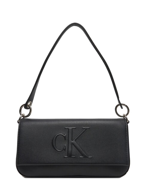 CALVIN KLEIN SCULPTED  Torba na ramię na czarno - Torby damskie