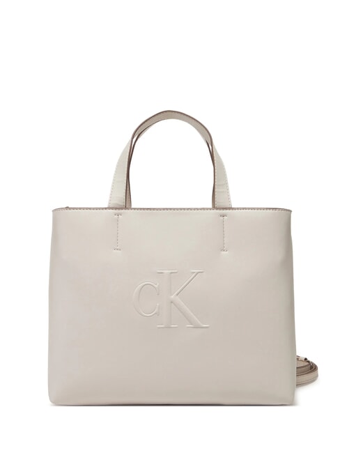 CALVIN KLEIN SCULPTED EW Torebka z paskiem na ramię dzwonek wietrzny - Torby damskie