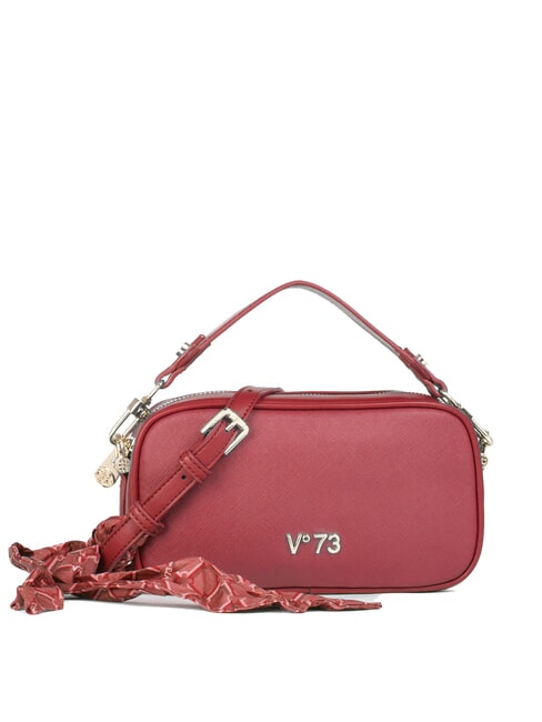 V73 ALICE Mini torebka z szalikiem rubin - Torby damskie