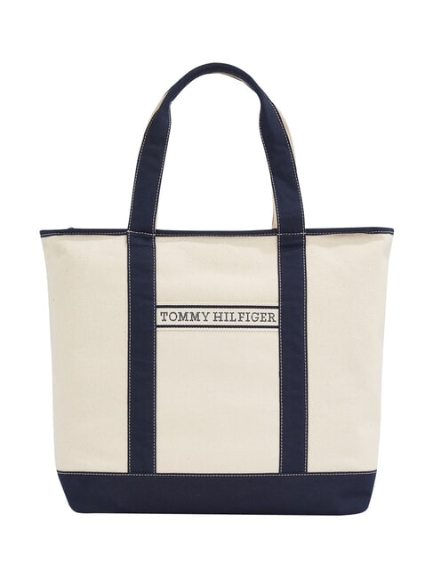 TOMMY HILFIGER TH SUMMER CANVAS Torba na ramię ciało - Torby damskie