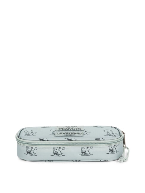 EASTPAK OVAL SINGLE PEANUTS Piórnik orzeszki ziemne mięta - Piórniki i akcesoria