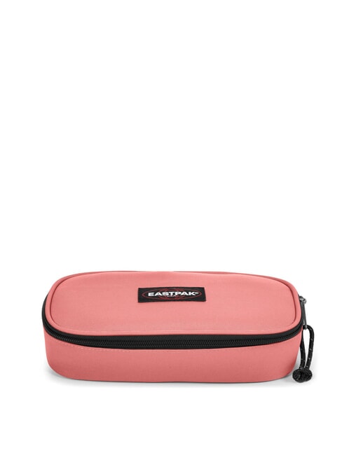 EASTPAK OVAL SINGLE Piórnik brzoskwiniowo-różowy - Piórniki i akcesoria