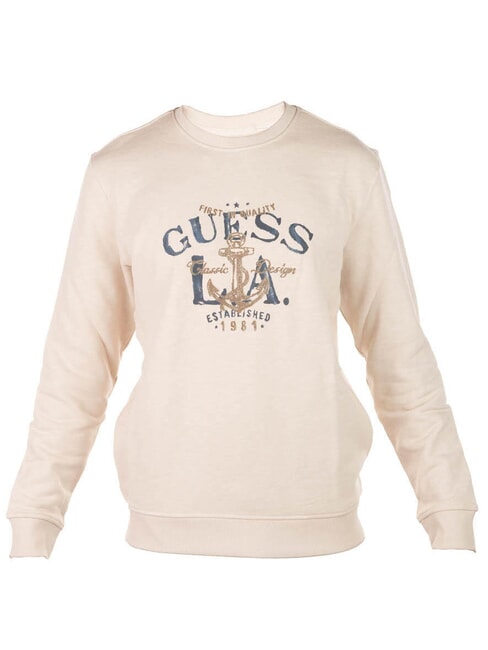GUESS ANCHOR Bluza bawełniana ruchome piaski - Bluzy męskie