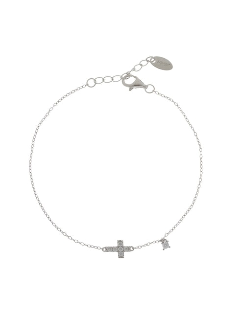 AMEN CROCI Bransoletka srebrna rod - Bransoletki damskie