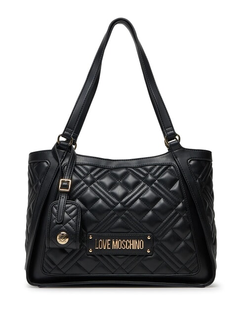 LOVE MOSCHINO QUILTED  Torba na zakupy Czarny - Torby damskie