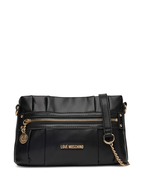 LOVE MOSCHINO ZIPPER Torba na ramię Czarny - Torby damskie