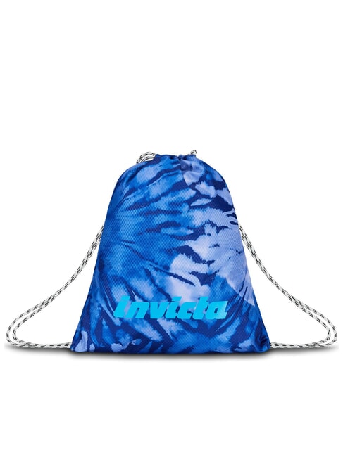 INVICTA SLIGHT FANTASY Torba szkolna niebieski shibori - Plecaki szkolne i rekreacyjne