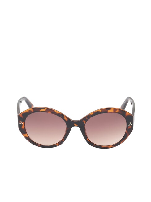 GUESS ROUND Okulary przeciwsłoneczne darkhavana/gradientbrown - Okulary damskie