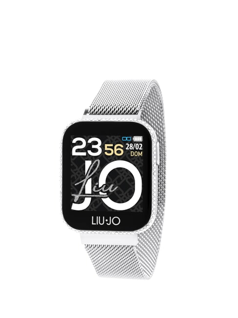 LIUJO LUXURY Smartwatch srebrny - Zegary
