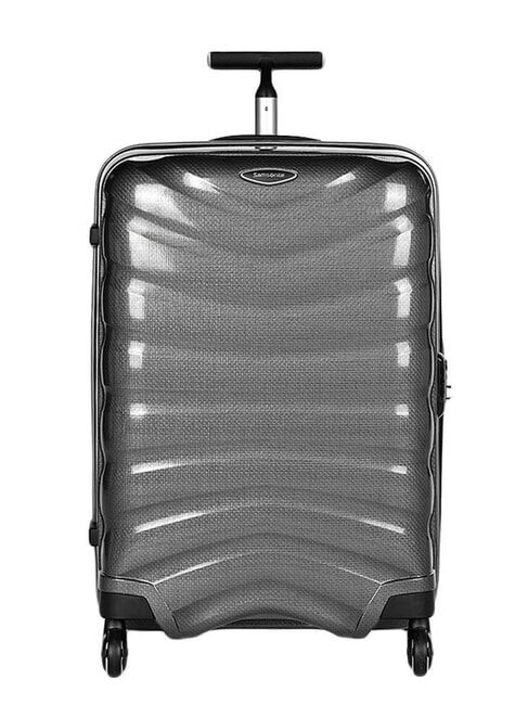SAMSONITE FIRELITE Wózek średniej wielkości ZAĆMIENIE SZARE - Wózki twarde