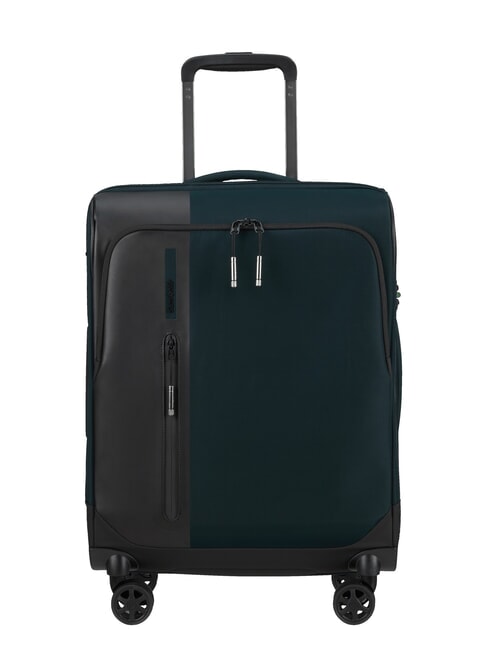 SAMSONITE BIZ2GO TRVL Wózek kabinowy z kieszenią na laptopa 17,3" modry - Bagaż podręczny