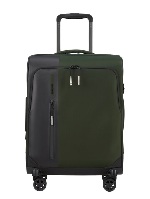 SAMSONITE BIZ2GO TRVL Wózek kabinowy z kieszenią na laptopa 17,3" Ziemia zielona - Bagaż podręczny