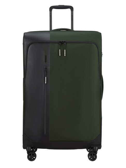 SAMSONITE BIZ2GO TRVL Duży wózek Ziemia zielona - Wózki półsztywne