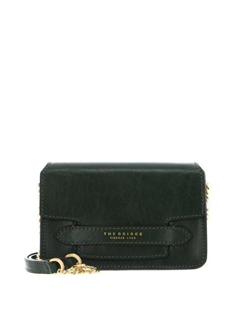 THE BRIDGE LUCREZIA Mała torebka na ramię / torba crossbody Angielski zielony ok. złoto - Torby damskie
