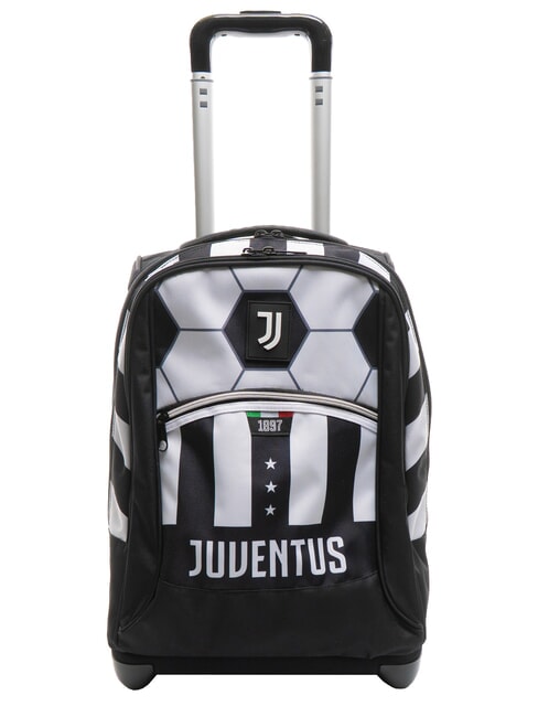 JUVENTUS #BOOTIT Plecak z wózkiem PASKI CZARNO-BIAŁE - Plecaki z wózkiem