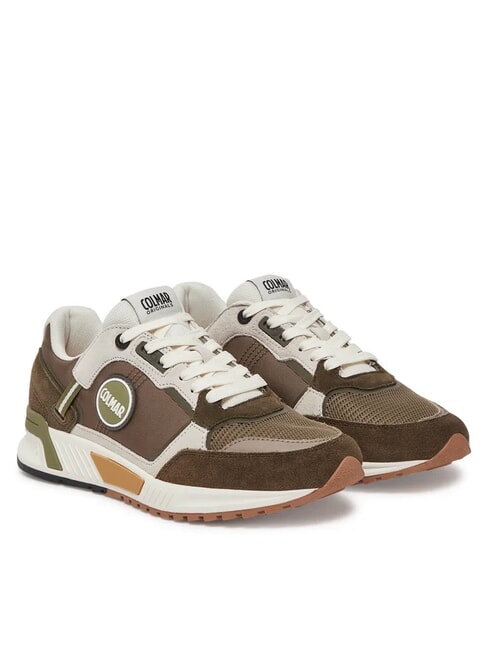 COLMAR DALTON TYPE Adidasy zielony/biały/pomarańczowy - Buty męskie