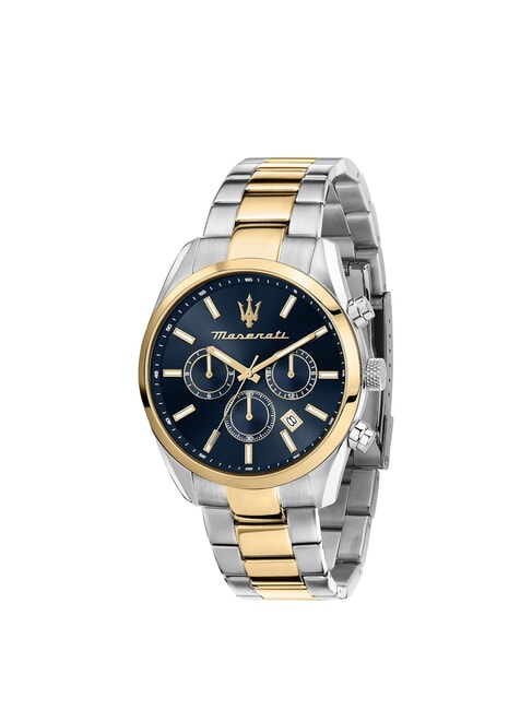 MASERATI ATTRAZIONE Zegarek z chronografem i datą niebieski - Zegary