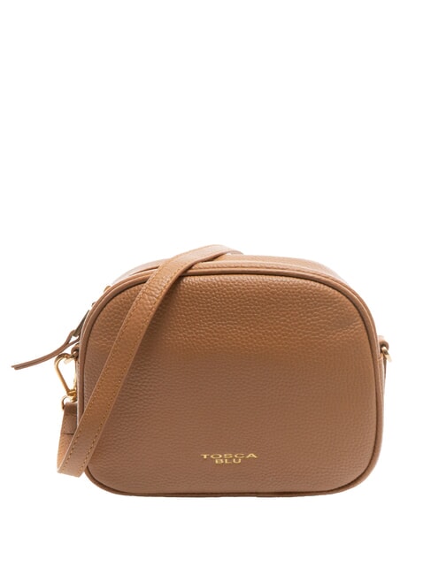 TOSCA BLU MOONY BAGS Mała skórzana torba na ramię SKÓRA - Torby damskie