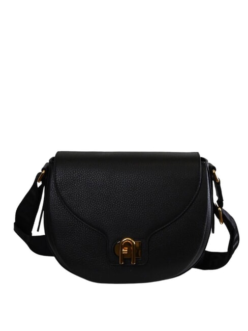FURLA LOTUS  Torba na ramię czarny+odcienie czarne - Torby damskie