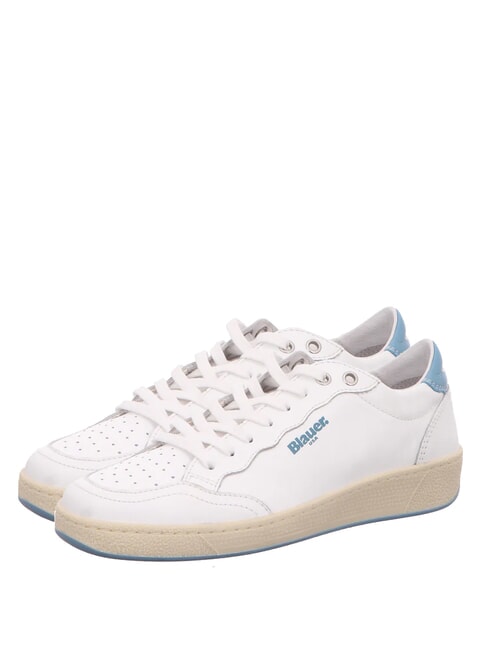 BLAUER OLYMPIA Adidasy biały/jasnoniebieski - Buty damskie