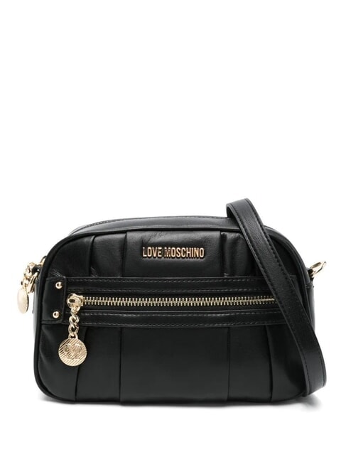 LOVE MOSCHINO CAMERA BAG Mała torba na ramię Czarny - Torby damskie