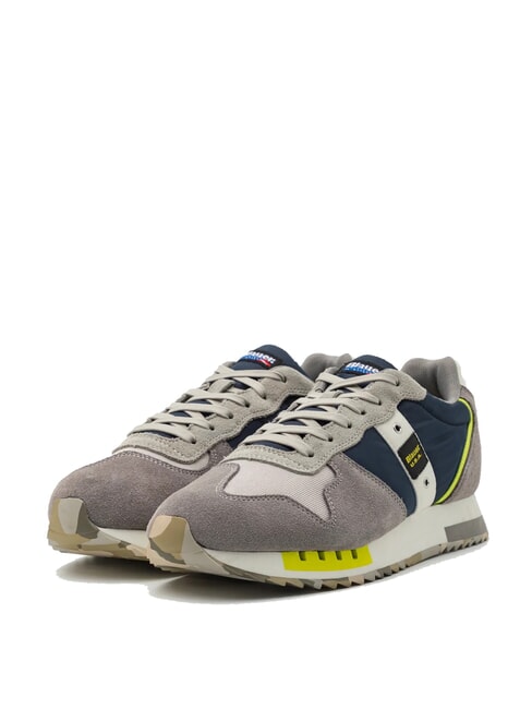 BLAUER QUEENS Trampki do biegania granatowy/szary - Buty męskie
