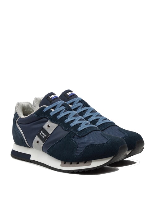 BLAUER QUEENS Trampki do biegania GRANATOWY - Buty męskie
