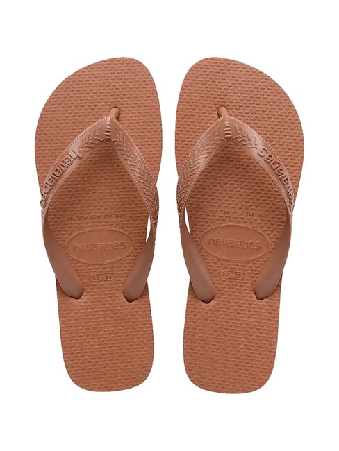 HAVAIANAS TOP SENSES Klapki rdza - Buty uniseks
