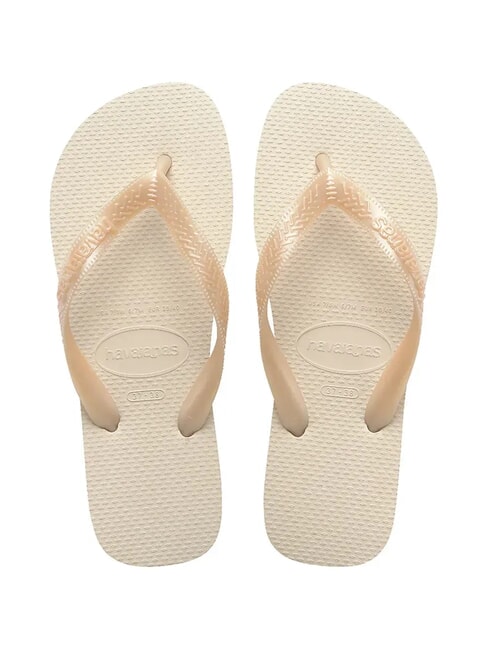 HAVAIANAS TOP SENSES Klapki beżowy/beżowy - Buty uniseks