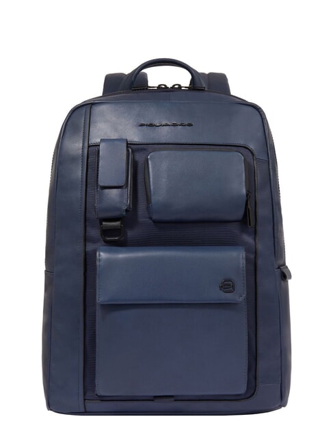 PIQUADRO LIKO Plecak na laptopa 14"/ iPad 12.9" niebieski - Plecaki na laptopa do pracy