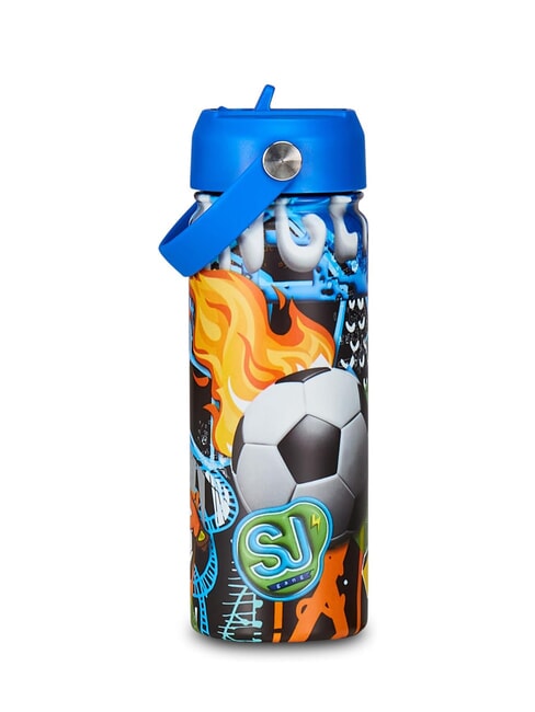 SJGANG BOY & GIRL Butelka termiczna, 500 ml niebieski blask - Butelki termiczne na wodę