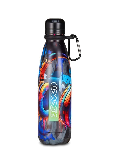 SEVEN FANTASY Butelka termiczna, 500 ml niebiesko-głęboki - Butelki termiczne na wodę