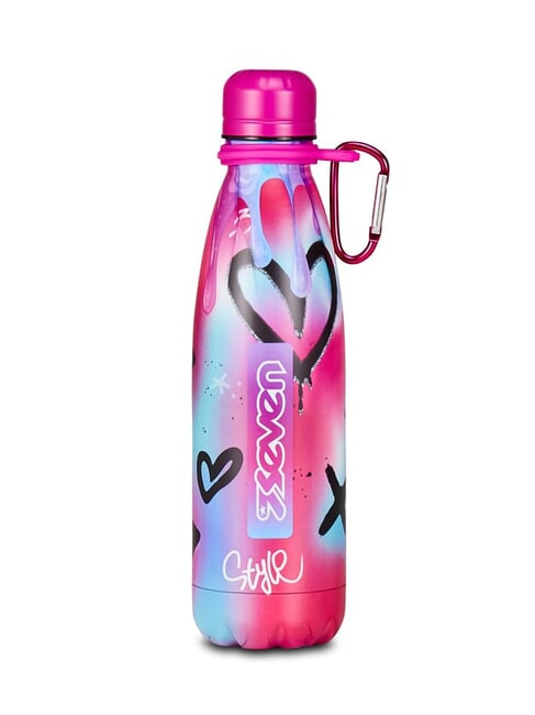 SEVEN FANTASY Butelka termiczna, 500 ml RODAMINA CZERWONA - Butelki termiczne na wodę
