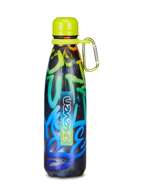 SEVEN FANTASY Butelka termiczna, 500 ml Czarny - Butelki termiczne na wodę
