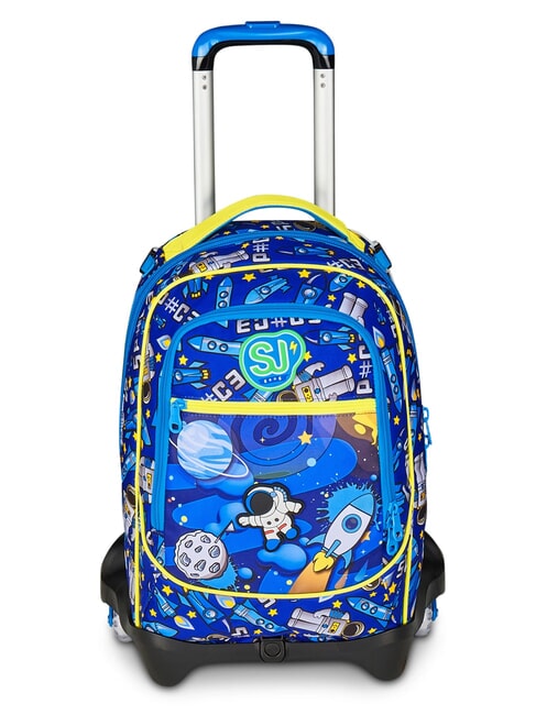 SJGANG FLYROCKET BOY JACK 3WD Odpinany plecak na kółkach, 3 koła fluorescencyjny żółty - Plecaki z wózkiem