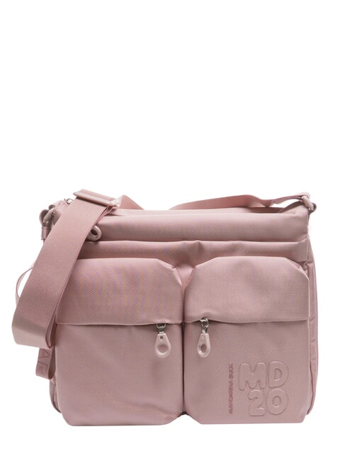 MANDARINA DUCK MD20 Torba na ramię, rozszerzalna róża - Torby damskie