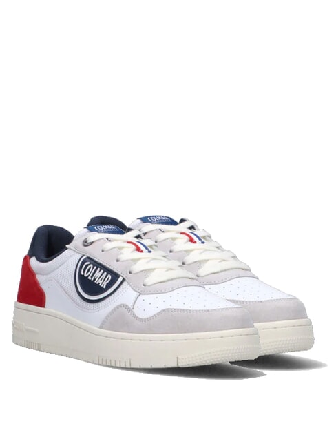 COLMAR AUSTIN MASTER Adidasy biały/granatowy/czerwony - Buty męskie