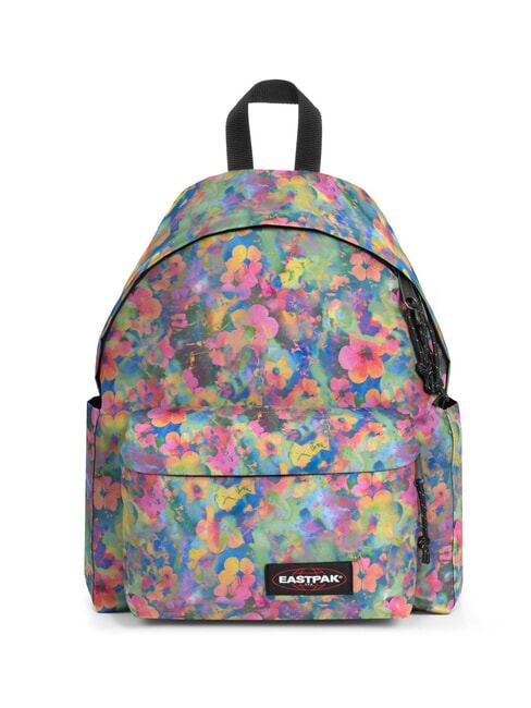 EASTPAK PADDED DAY PAK'R Plecak na laptopa 14" z kieszenią na butelkę z wodą mieszanka kwiatów rozmytych - Plecaki szkolne i rekreacyjne