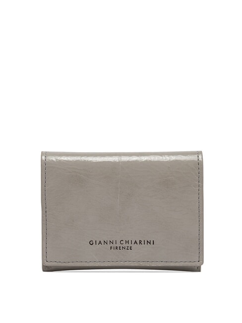 GIANNI CHIARINI WALLETS NAPLAK Skórzany portfel na karty jagnięcina - Portfele damskie