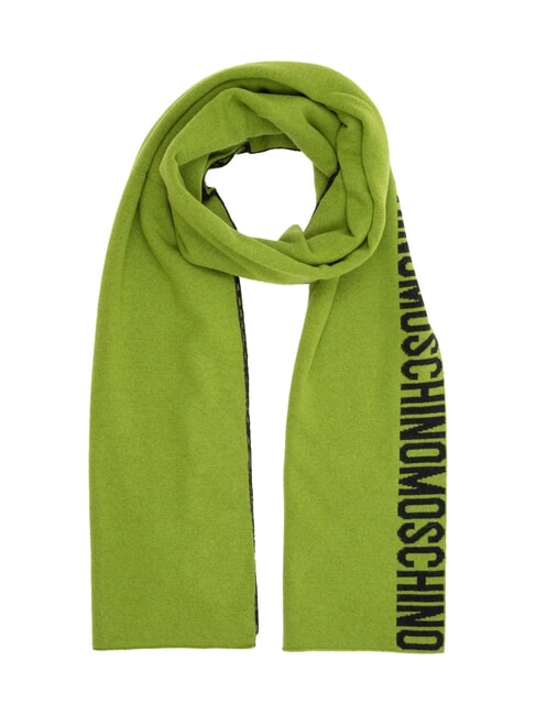 MOSCHINO LOGO Szalik wapno - Szaliki