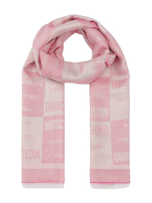 MOSCHINO COUTURE Etola róża - Szaliki