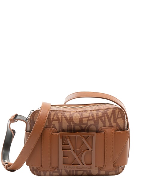 ARMANI EXCHANGE LOGO ALL OVER Pokój w domu krzywka. róże/samochód. kawiarnia - Torby damskie