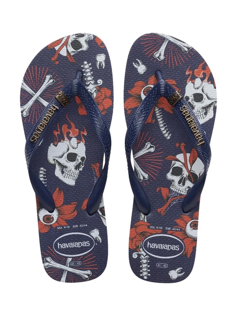 HAVAIANAS TOP TRIBO Klapki granatowy - Buty męskie